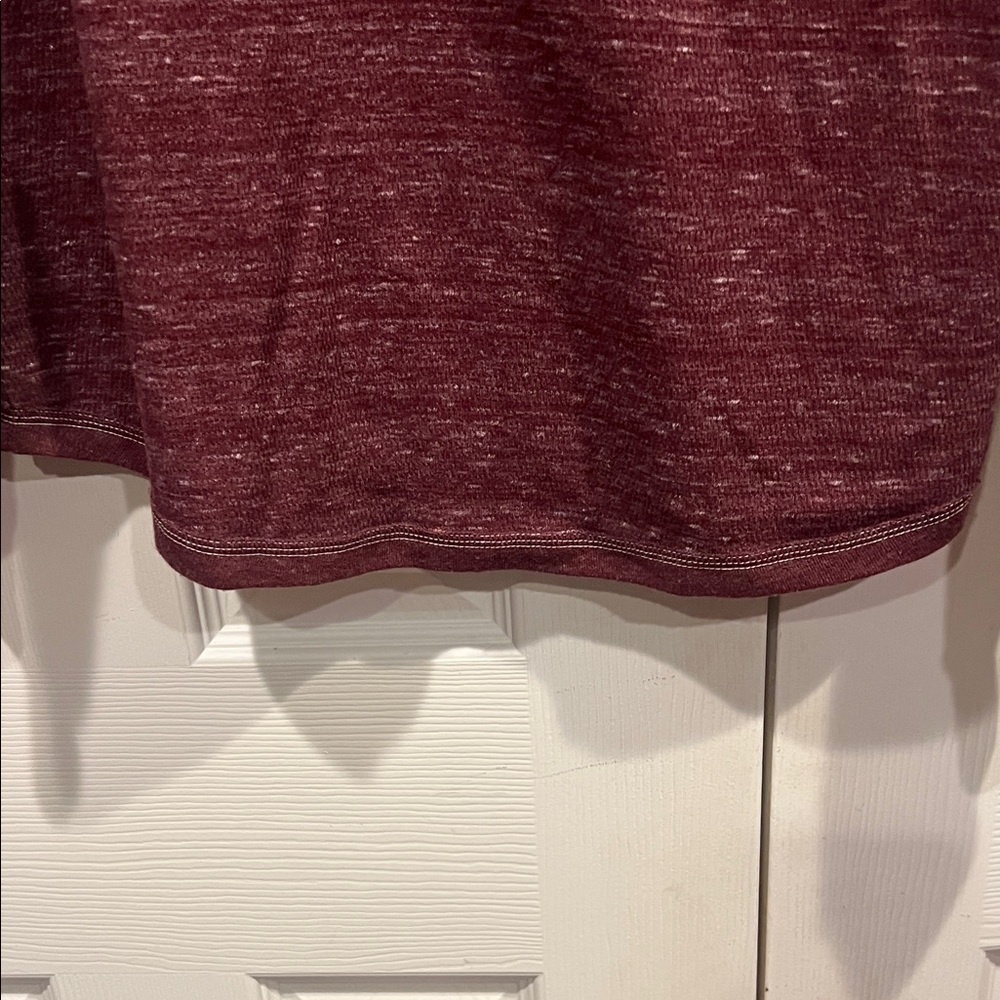 Express Burgundy Pullover Hoodie - Picture 6 of 10